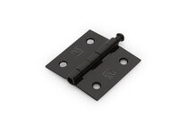 Scharnier met losse pen mm zwart gelakt  width=