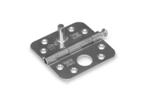 Scharnier met losse pen ronde hoeken pen SKG**® verzinkt  width=