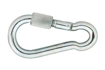 Karabijnhaak met schroef verzinkt  width=