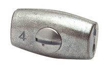 Eivormklem verzinkt  width=