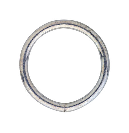 Gelaste ring 025-04 mm verzinkt