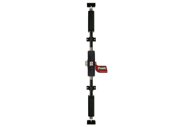 Anti-paniekpushpad 3-puntssluiting DX 513P-serie rood-zwart