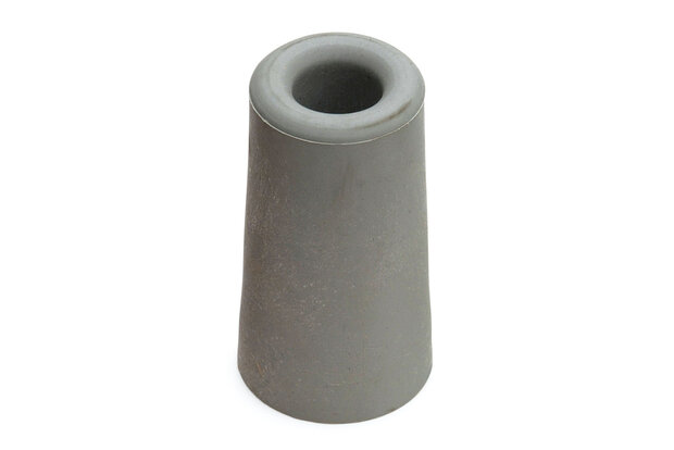 Deurbuffer rubber grijs &Oslash;39x59 mm