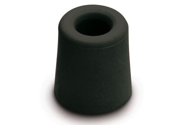 Deurbuffer rubber zwart ?1x33 mm