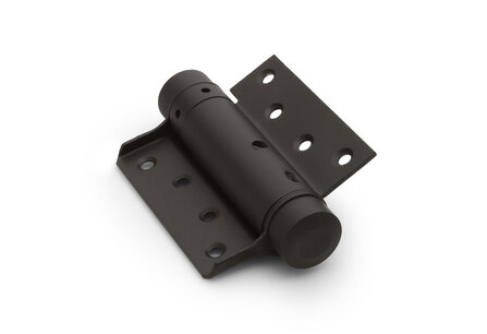 Bommerscharnier enkelwerkend 33/125 mm zwart gelakt