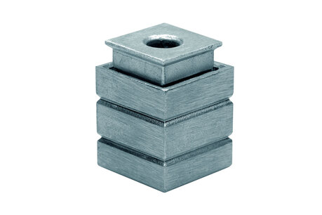 Sluitpot 10 mm met stofpot t.b.v. pompespagnolet Sluitpot 10 mm met stofpot t.b.v. pompespagnolet